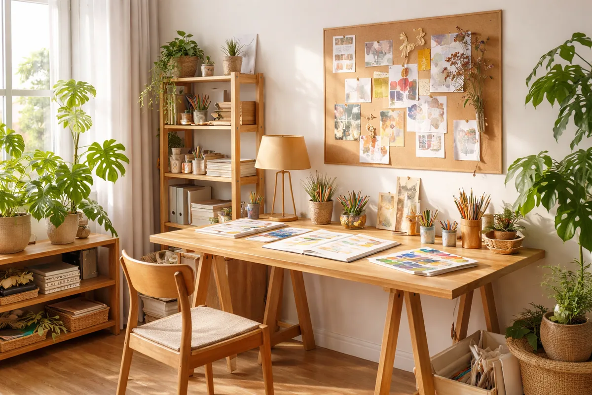 Comment aménager un espace créatif dans sa maison
