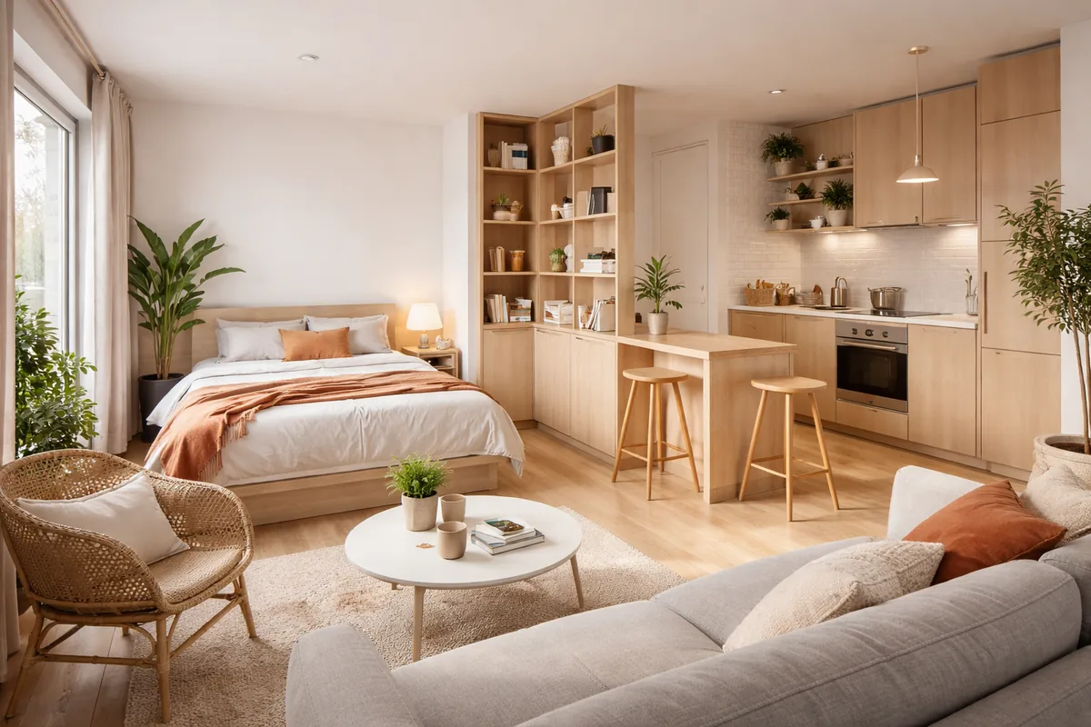 Comment choisir le bon agencement pour un studio de 25 m²