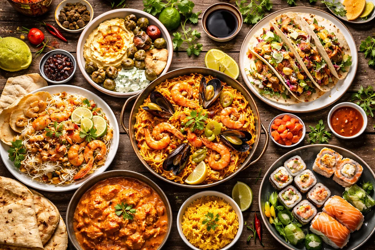 Comment découvrir des recettes du monde pour un voyage culinaire