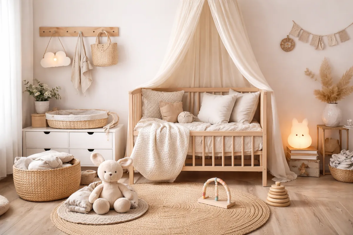 Quels accessoires bébé pour une décoration enfant chic et pratique